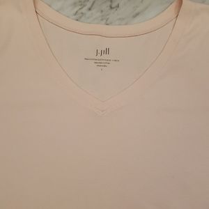 J.Jill light pink t-shirt
